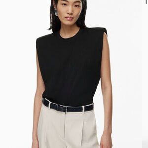 Aritzia Babaton Shoulder Pad Tee